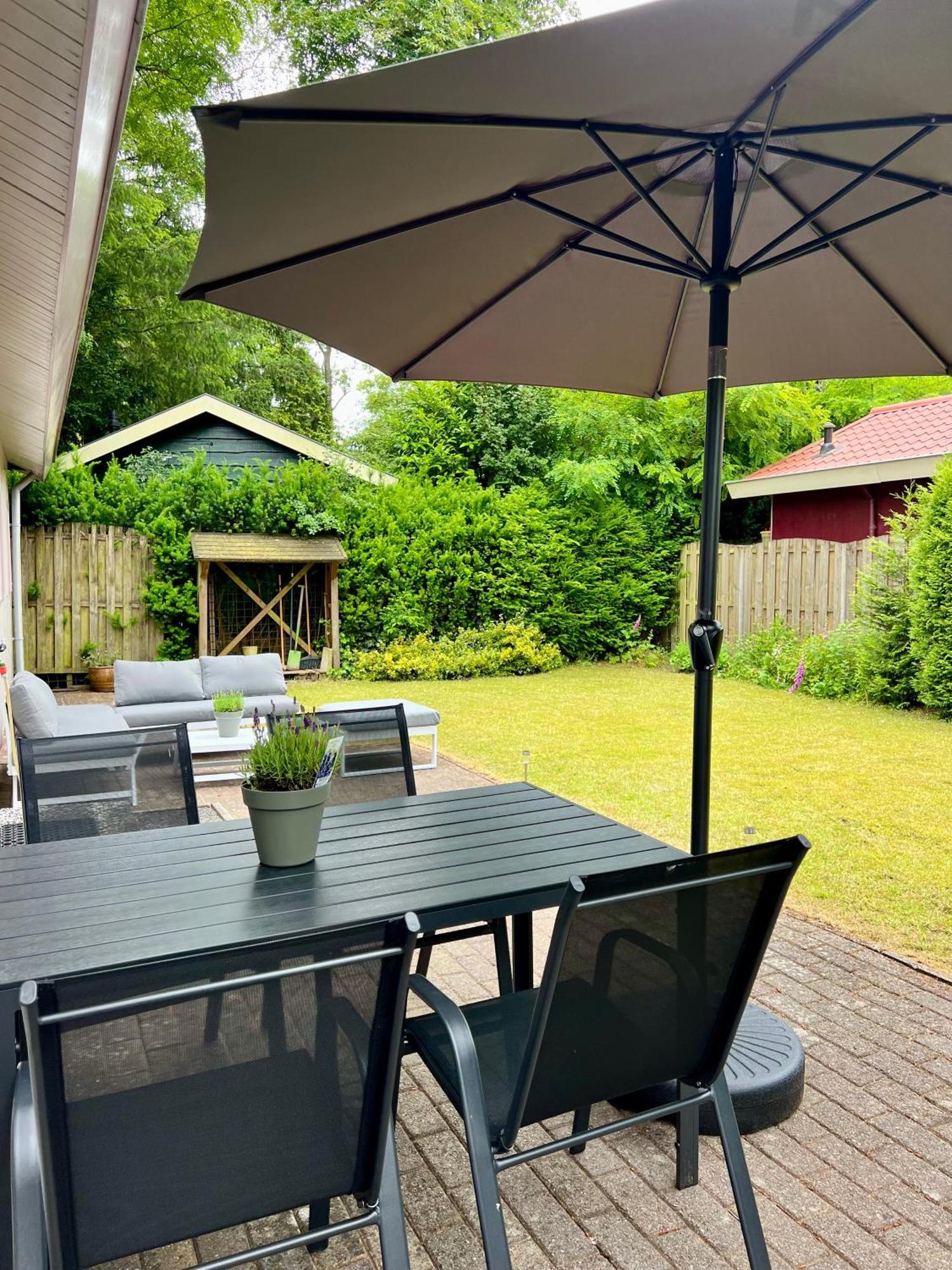 Luxe Boshuisje Met Prive Wellness & Jacuzzi Op De Veluwe 에르멜로 외부 사진